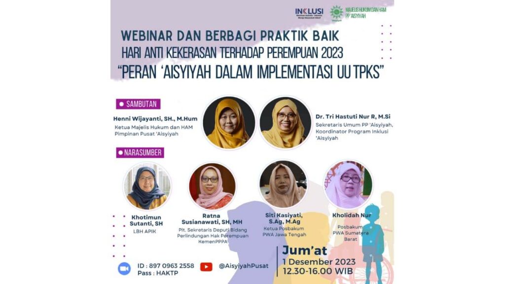 16HAKTP - Webinar 'Aisyiyah