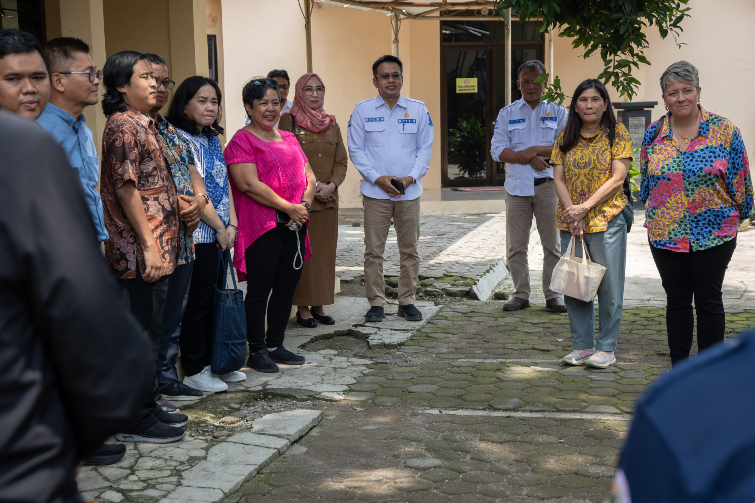 Acara Kunjungan Pemantauan Bersama INKLUSI ke Cirebon bersama Bappenas, DFAT, dan kementerian serta lembaga terkait.