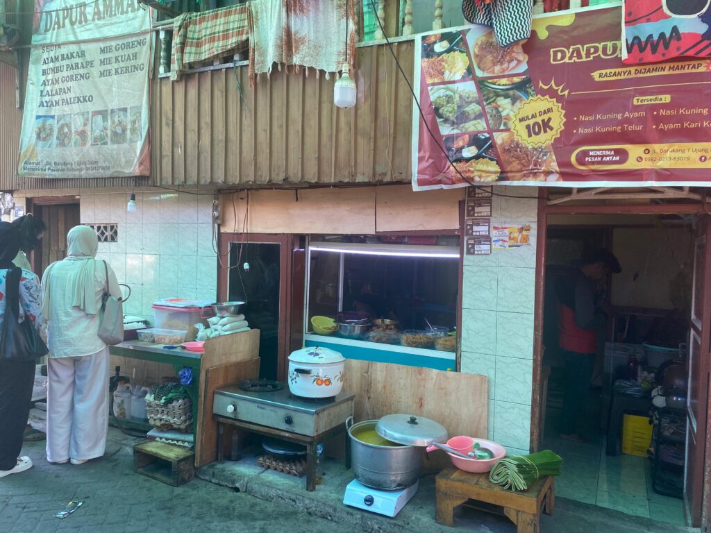 Ammar's Kitchen in Makassar, a small restaurant established with the assistance of PKBI INKLUSI